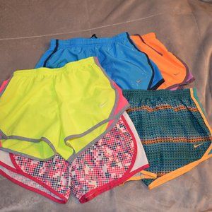Nike Girls' Dry Tempo Running Shorts Size M